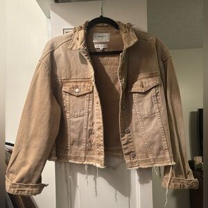 Distressed Denim Jacket